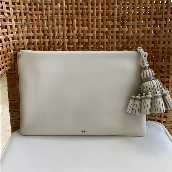 Anya Hindmarch Georgiana Stickers Clutch Bag - Picture 3 of 7